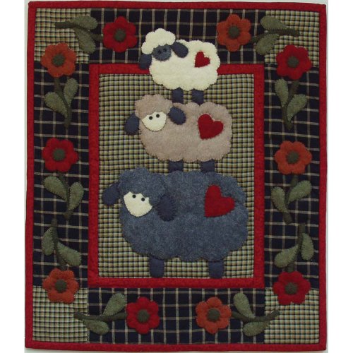 Rachel's Of Greenfield Wooly Sheep Quilt kit, 13