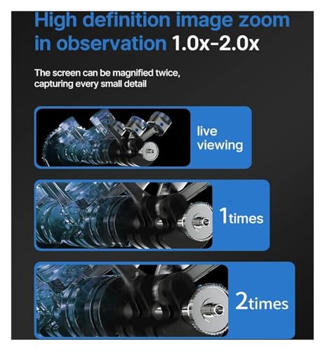 Cámara endoscópica HD 1080P con gran angular e iluminación LED para inspección detallada 7