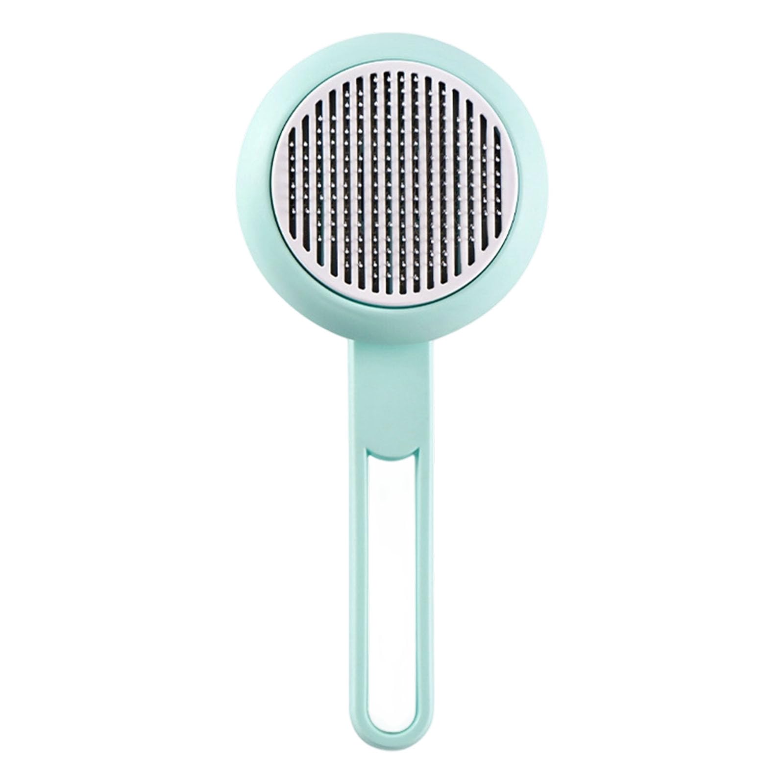 MICFENY Cat Grooming Brush For Loose Hair Removal Gentle Massaging Comb Reduces Shedding ABS