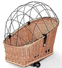 Tigana - Hundefahrradkorb für Gepäckträger...