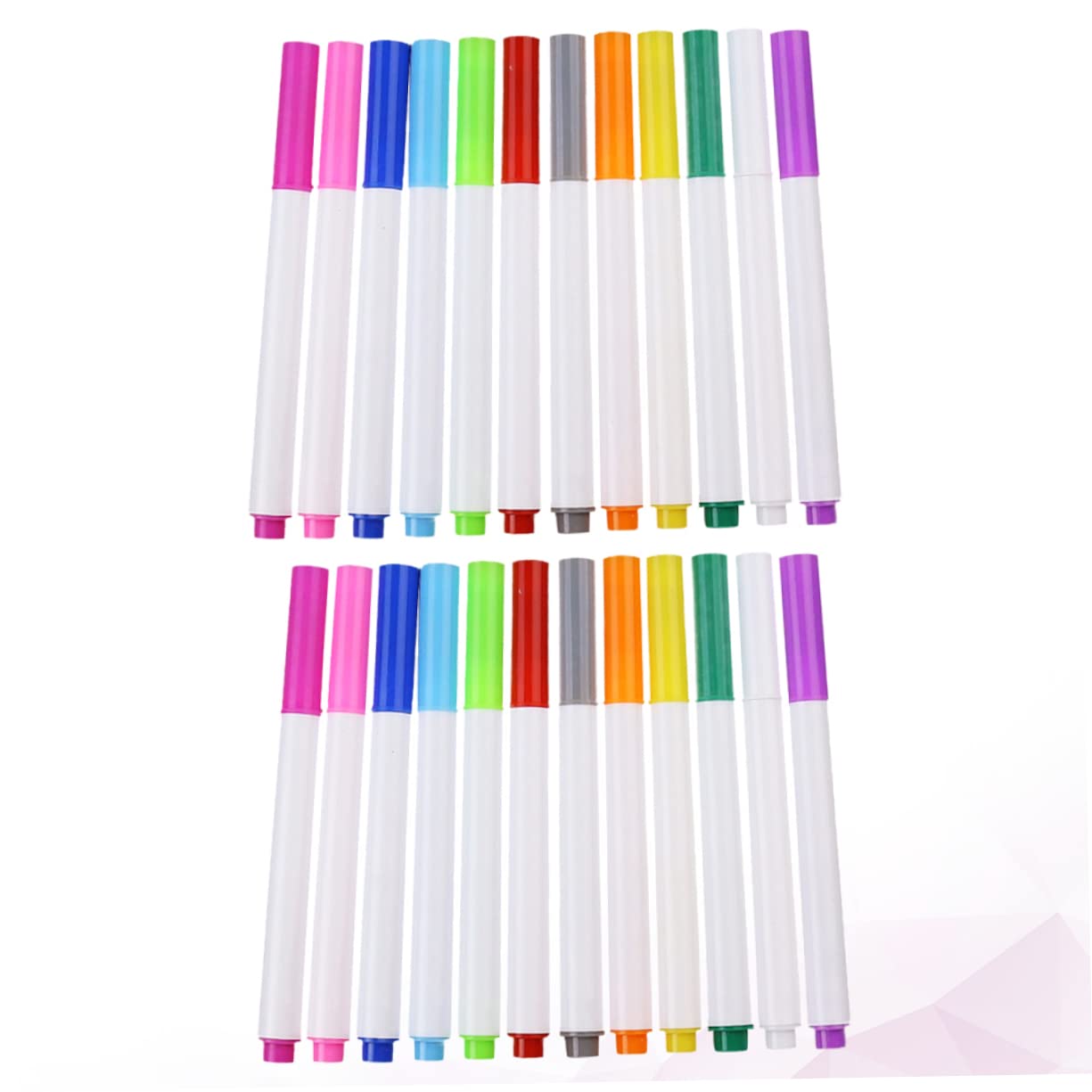 DOITOOL 3 Ensembles Crayon De Couleur Stylos À Dessin Feutre Tableau Noir Effacable Crayon Aquarellable Liquid Chalk Craie Solide Effaçable Craie Sans Poussière Colorful Pièces * 3