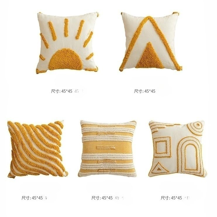 Housses de coussin décoratives géométriques taie d'oreiller Boho - 2