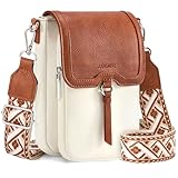 【Polyvalence Quotidienne】Sa bandoulière ajustable (90-140 cm) s'adapte à toutes les morphologies. Portez-le en sac bandoulière, sur l'épaule ou comme sac telephone portable pour compléter toutes vos tenues avec style