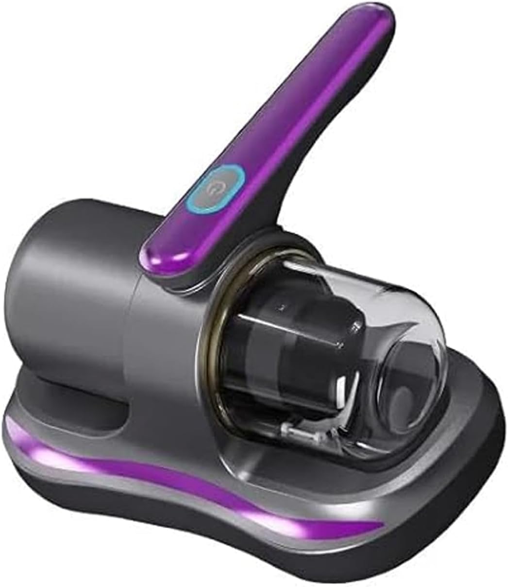 Cordless Handheld Vacuum Cleaner for Home and Car, Powerful Suction, Low Noise, Wireless Anti-Dust and Mite Cleaner for Bed, Car Seats, Pillows, Mattresses, Sofas