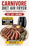 CARNIVORE DIET AIR FRYER : Simple, Crispy, and Stress-Free Meat Recipes for Your First Steps into Carnivore Cooking (THE CARNIVORE DIET SERIES Book 2)