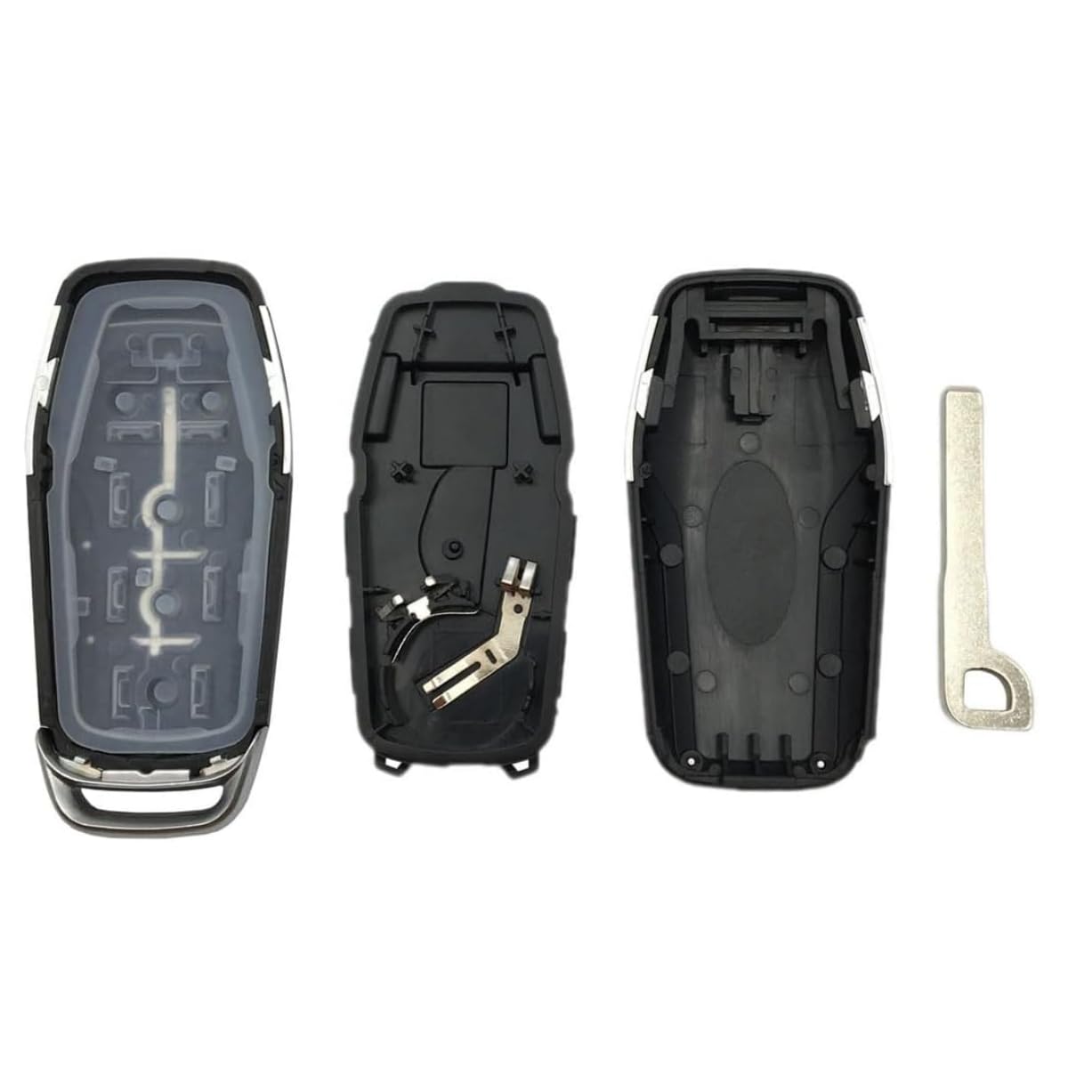 Custodia per telecomando per Ford F150 F250 F350 F450 Super Duty Ford Expedition, 5 pulsanti, solo un guscio chiave, ID FCC: M3N-A2C31243300 P/N: 164-R8117