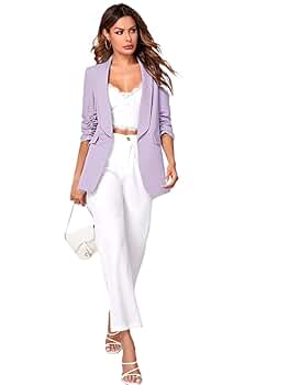 アウターその他 COURREGES Woman Blazer Violet PERCBL005VY0014 4010 COURRÈGES: Blazer woman - Violet | Courrèges jacket