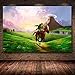 LDTSWES® Rompecabezas, el Juego Zelda Painting Puzzle de Madera, para Reducir la presión Juegos de Ocio Puzzle 1000 Piezas Sin Marco
