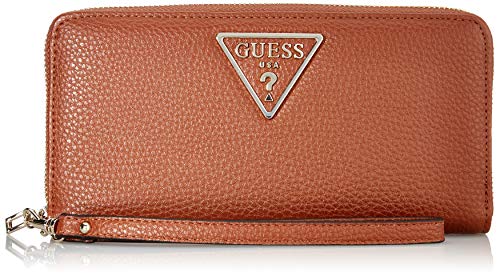 Preisvergleich Produktbild Guess Damen Aretha Geldbörse, Braun (Cognac), 2x10x21 centimeters