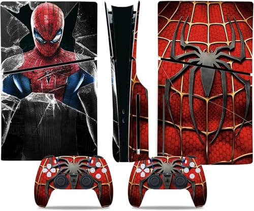 Image of PVC Skin for PS5 Slim Digital Edition, Console Protective Sticker for PlayStation 5 Slim Skin Sticker (S2)