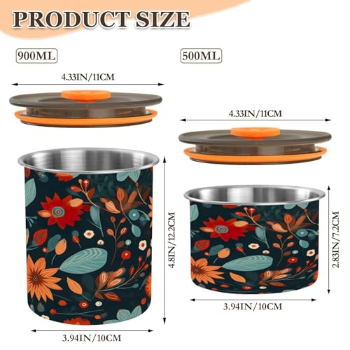 Contenedor de almacenamiento al vacío para café Qilmy 30oz miniatura 3
