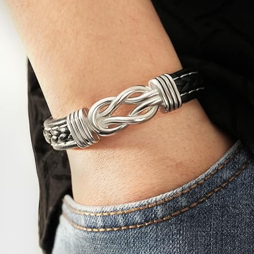 Pulsera To My Son con mensaje y caja elegante miniatura 6