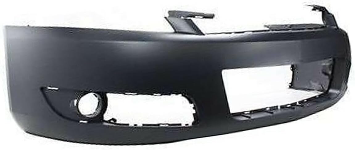 1pc Front Primered Plastic Bumper Cover with Fog Light Cut-out for Chevy for Impala SS 2006-2009 & LS/LT/LTZ 2006-2011 for Impala Limited LS/LT/LTZ 2014-2016 Unfinished 11723232 WA8624