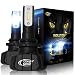 Cougar Motor 9006 Led headlight bulbs, 9600Lm 6500K (HB4) Fanless All-in-One Conversion Kit - 3D Bionic Technology