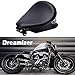 Produktbild DREAMIZER Schwarzer Motorrad Bobber Sitz, Motorrad Solo Sitz Mit Grundplatte der Federhalterung für Sportster XL883 1200 48 Chopper Custom