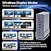 SAOSAOLINK USB-C Hub, 16-in-1 USB C Docking Station with Dual 4K HDMI, DisplayPort, 7 USB Ports, 1 Gbps Ethernet, 100W Power Delivery, Audio Port, and SD/TF Card Readers for MacBook & Windows Laptops
