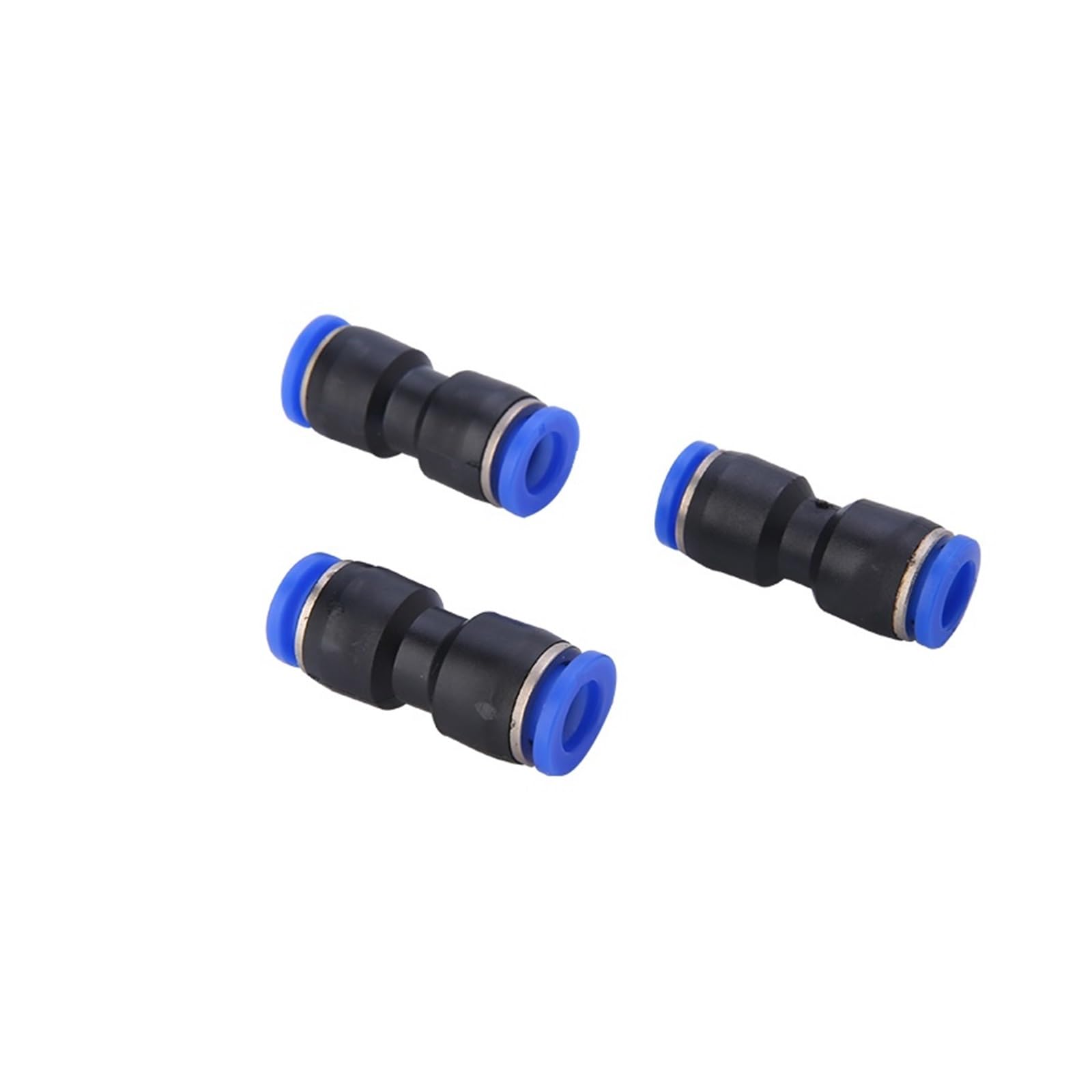 Promouvoir Les raccords de Connexion des raccords Raccords pneumatiques, connecteur en Plastique, Tuyau d'air et d'eau, raccord Droit à gaz, Connexion Rapide, 5 pièces(PU 4mm)