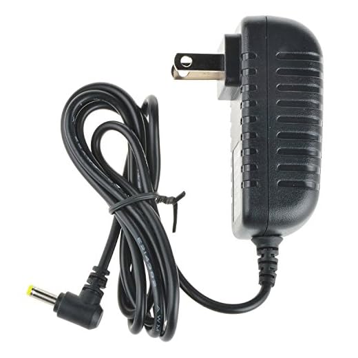 PK-Power AC Adapter Rapid Charger compatible with Sylvania Portable Dvd Player Power Supply Cord with 4FT