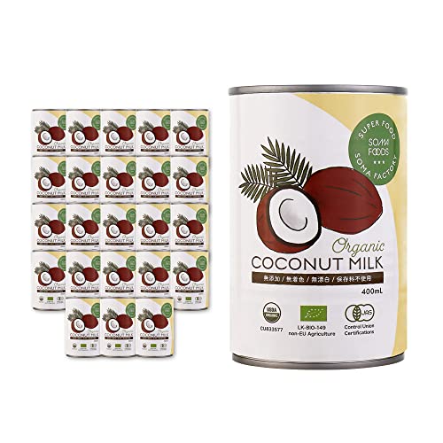 SOMA FOODS 有機JAS認定 オーガニック ココナッツミルク 400ml 24缶