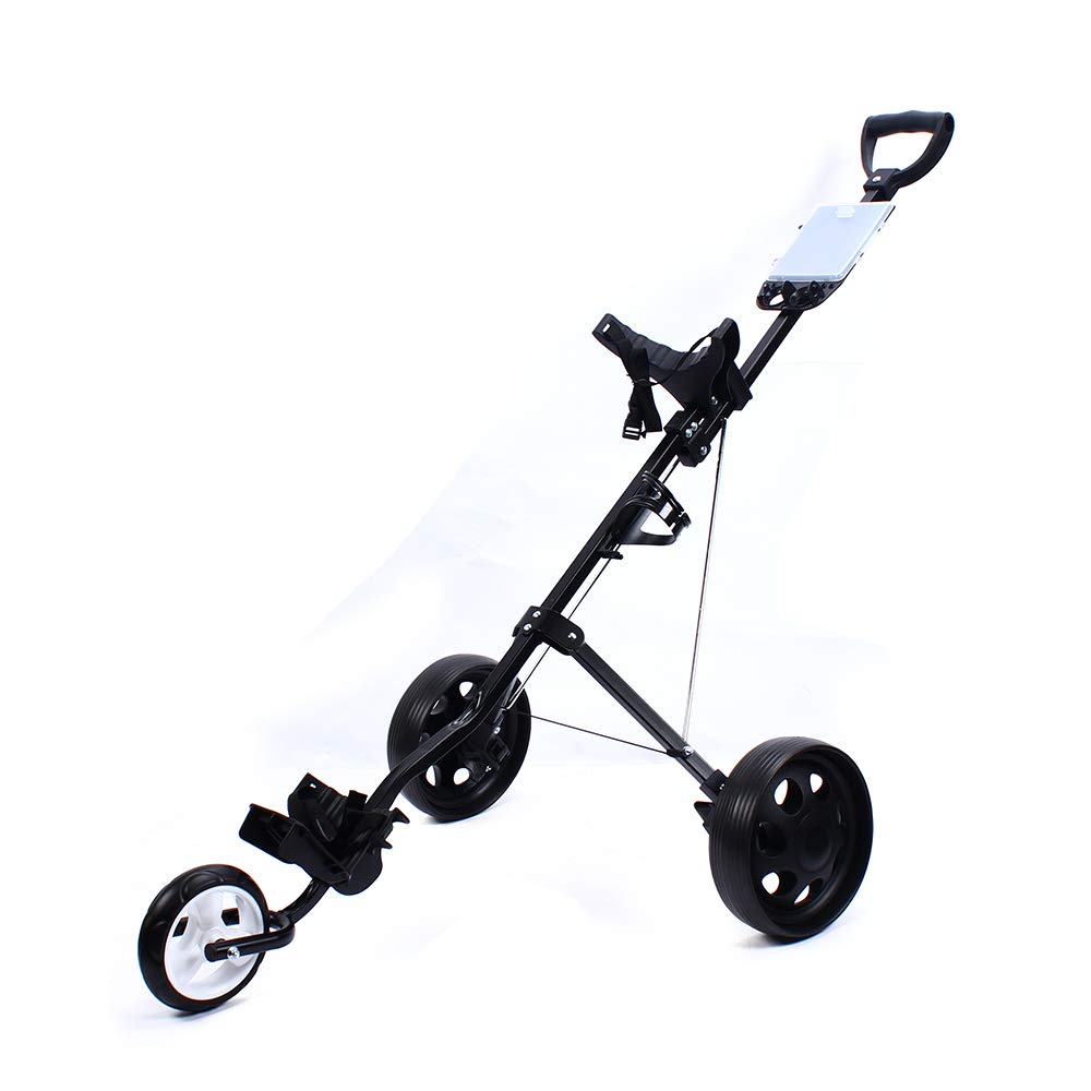 Buy WINUS Golf Push Cart, 3 Wheels Folding Lightweight Golf Club Push