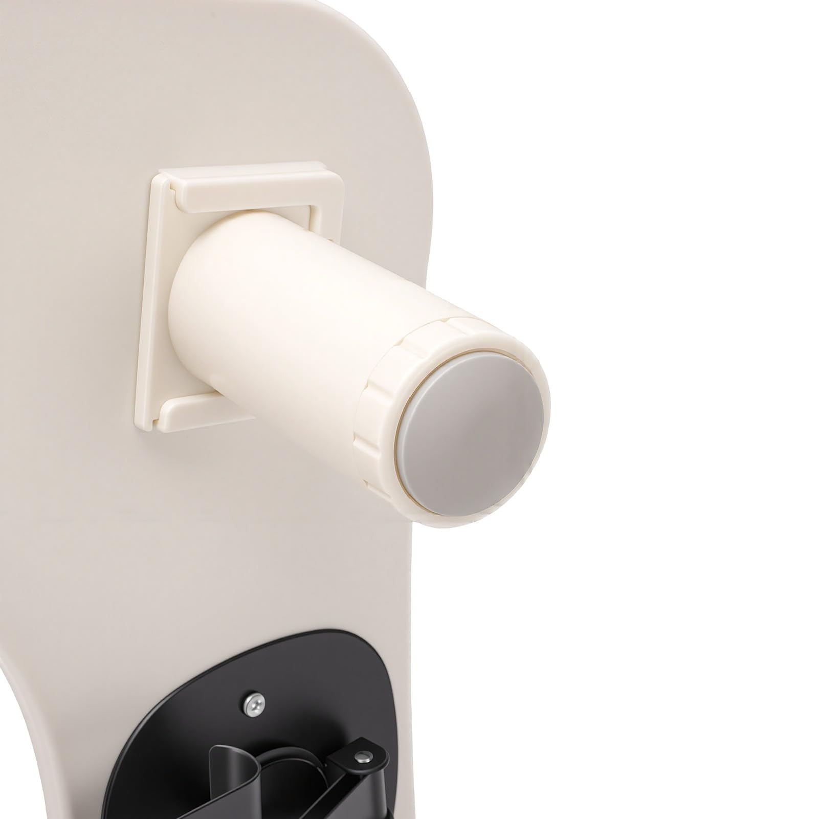 Poggiabraccio per Manicure a Forma di U, Rosa | Supporto per telefono in pelle PU regolabile in altezza, 3 livelli, gambe di bloccaggio regolabili 80 a 150 mm per Nail Tech
