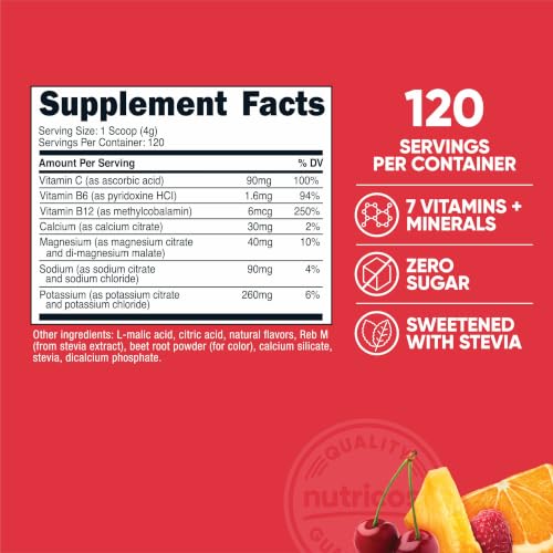 Nutricost Electrolyte Complex Powder (120 Servings, Fruit Punch) - Image 2