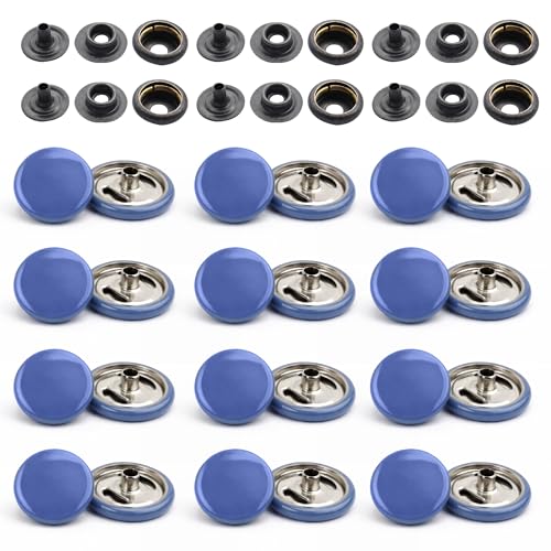 Presse clous métal 15mm sans nickel pour réparer facilement vos vestes et sangles
