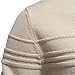 GETRICHH Men's Sweater Men's Autumn and Winter Round Neck Pullover Casual Comfortable Warm Sweater-Blue- M 70-80Kg