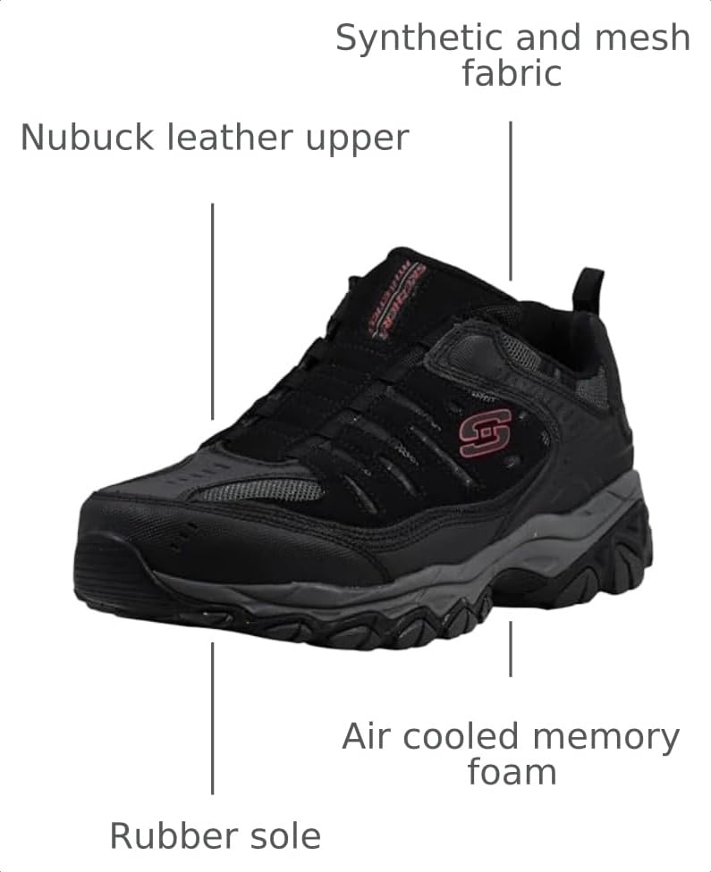 Image of Skechers Men's Afterburn M. Fit Wonted