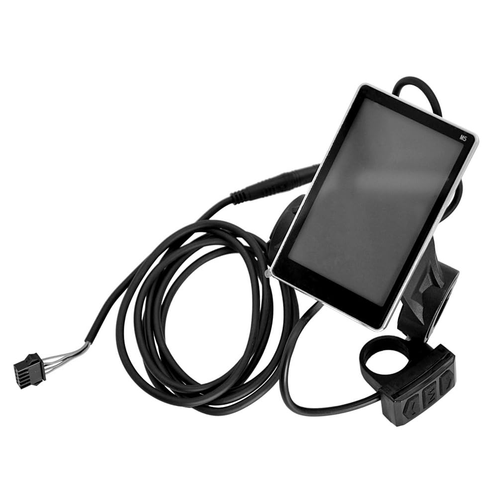 Écran LCD M5 pour vélo électrique - 5 broches - Compteur de vitesse - Pour scooter électrique