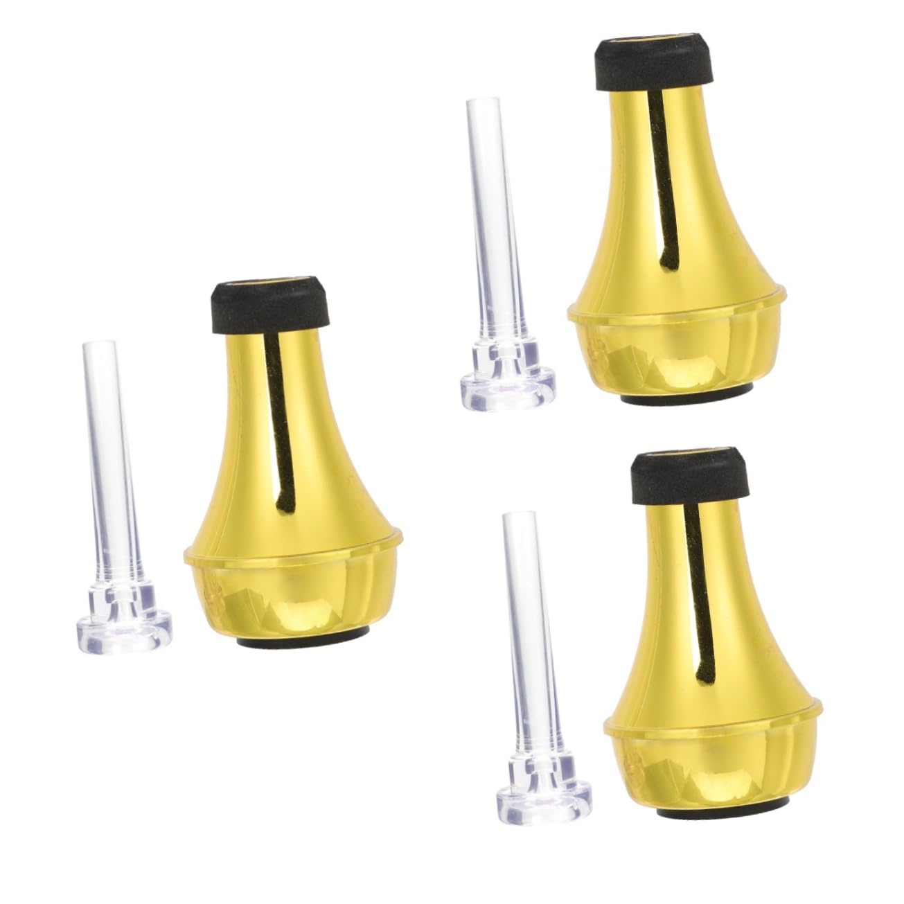 ifundom 3sets Tromba Professionale Con Muta Leggera e Accessori Pratici Per Allenamento Silenzioso