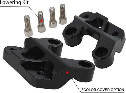 Miniatura 6 de JFG RACING Sur Ron Bajar Soporte CNC Aluminio Pie Peg Soporte Para Sur Ron SX Segway X160X260 Electric Dirt Bike ebike - Negro