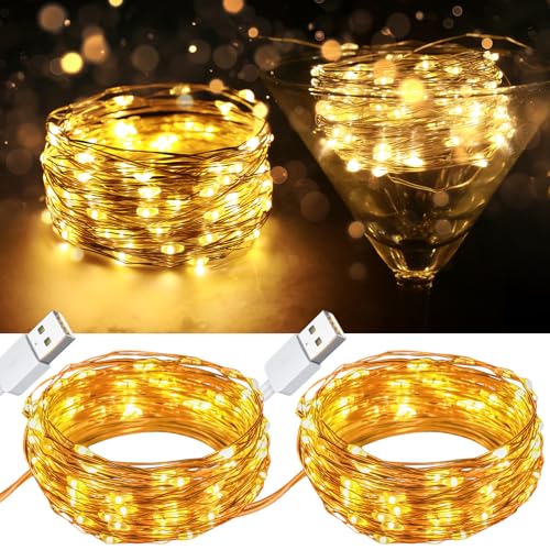 ICEPARK 2 Stück LED weihnachtsbeleuchtung außen/Innen,lichterkette...