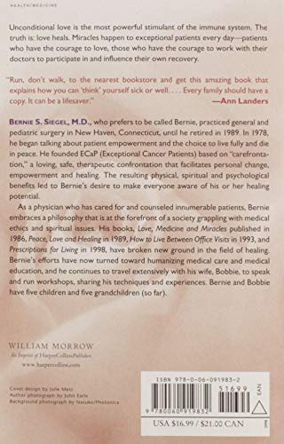 Love, Medicine and Miracles: Lessons Learned about Self-Healing from a Surgeon's Experience with Exceptional Patients - Image 2