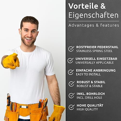 ECENCE 20x Mini Molla di sospensione tapparelle