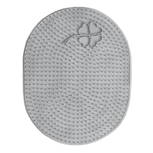 Lurrose Masajeador De Pies Masajeador De Pies Scrubber Scrubber Foot Scrubber Scrubber Para Uso en Ducha Ducha Esterilla De Pies Limpiar Suave,