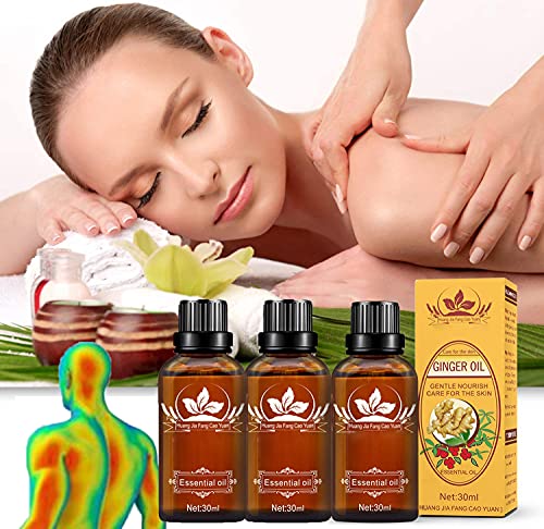 Soudream Essential Organic Lymphatic Drainage Ginger Oil Cover