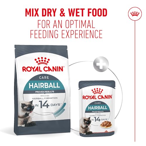 Image of Royal Canin Hairball Care for Cats, 400 Grams, Dry Food, Dietary Fiber Blend, Provides 2X Hair Excretion, Proven Results in 14 Days