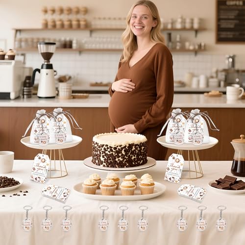 Image of Party Favors Theme Baby-Shower Keychain Set