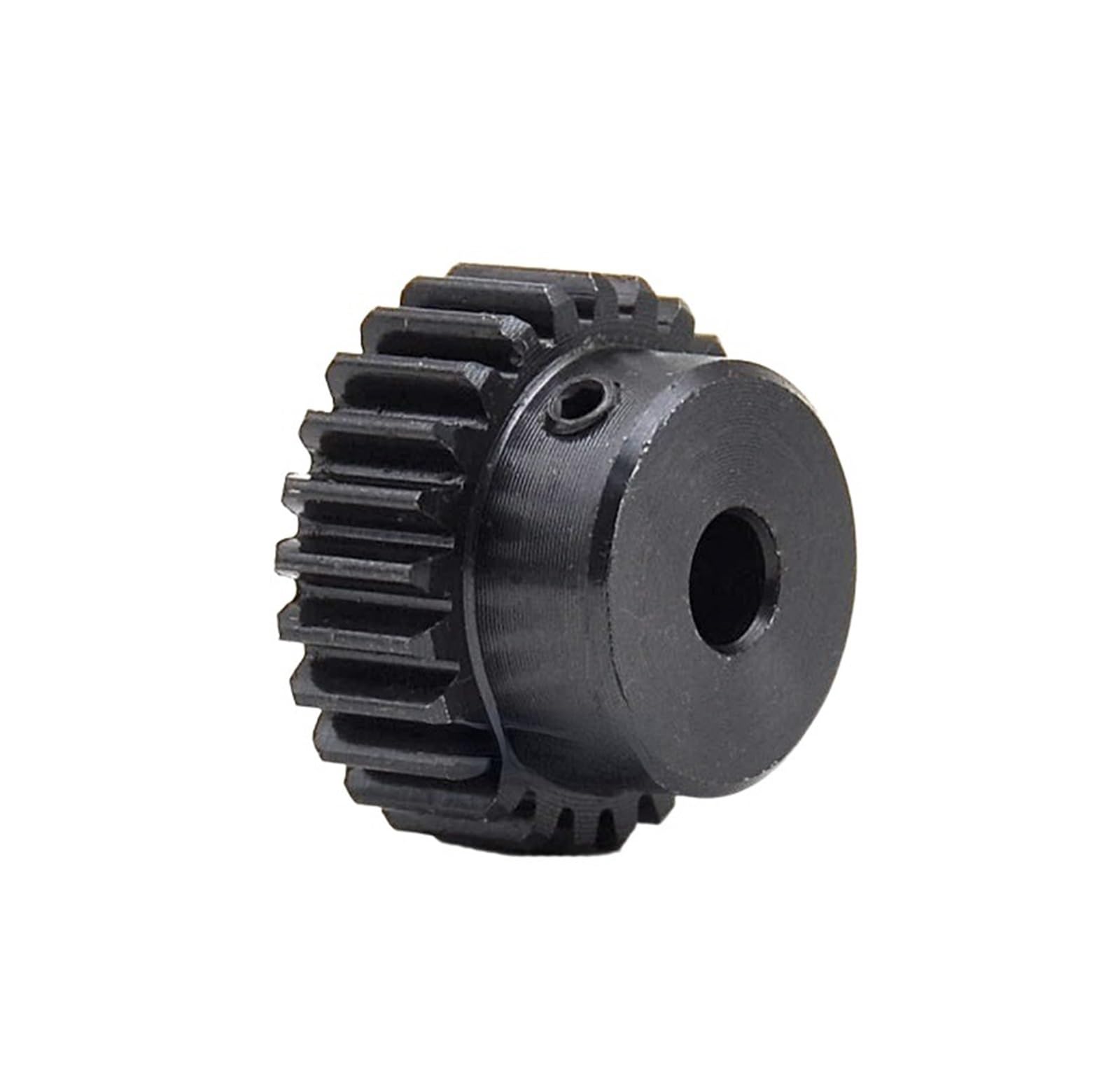 Bevel Gear Pinion Hardware Mechanical 1pcs 1M Spur Gear Metal Transmission Gear 5-12mm Bore Steel 1M 15 Tooth-45 Tooth Pinion Gear Metal Mod 1 Motor Convex Gear(1M-20T(Bore 10mm))