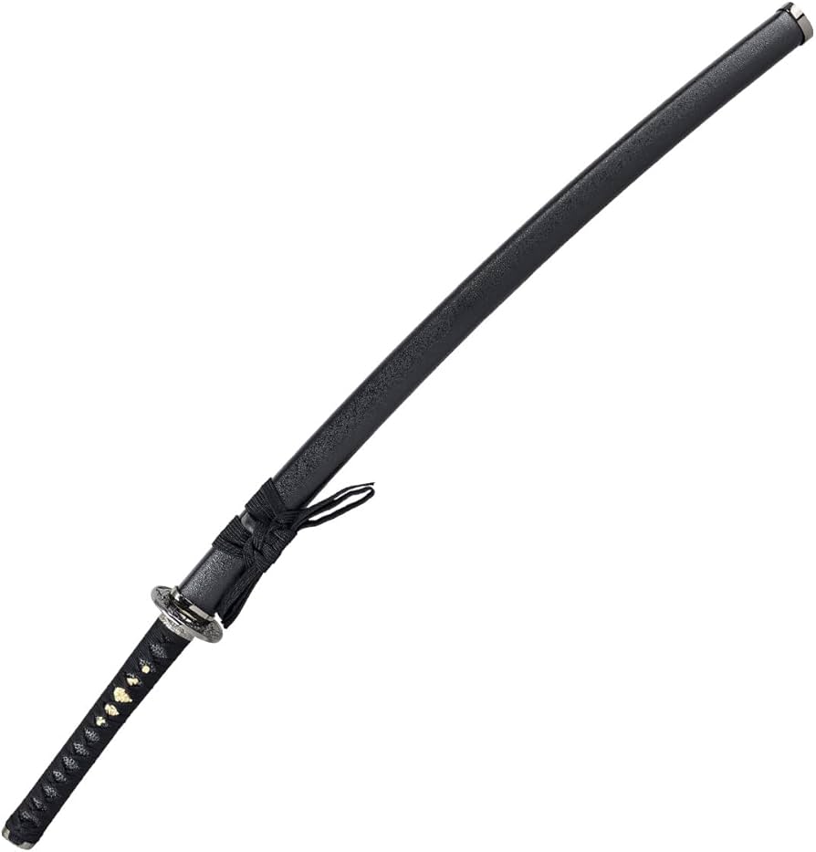 Amazon.co.jp: しのびや.com 模造刀 黒石目 大刀 黒染柄 しのびや限定