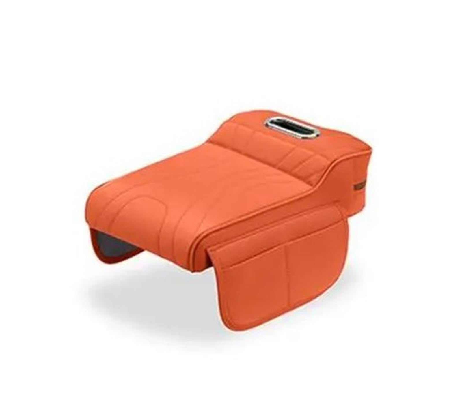 PIBMKVKHIK For Haval H9 2rd 2024 2025 Car Armrest Box Height Increase Pad Storage Bag Leather Protective Cover Armrest Organiser Tray(A)