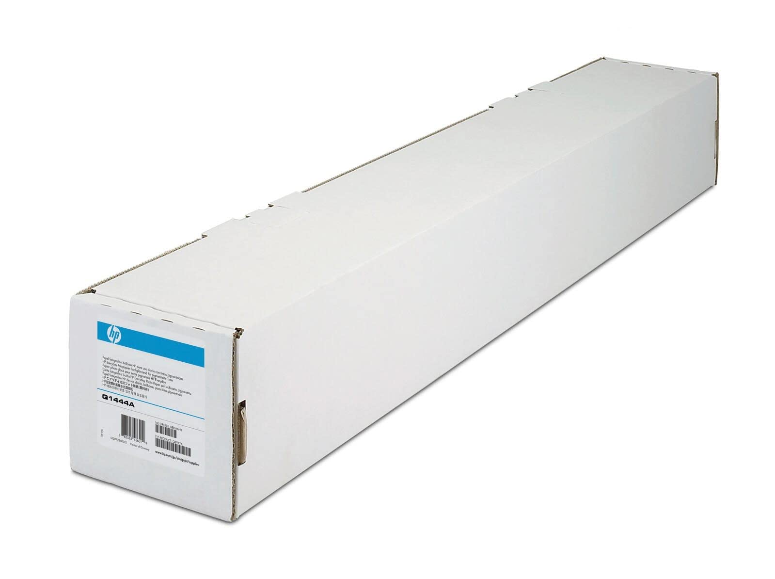 HP Q1444A Papier Inkjet 90g/m2 841 mm x 45.7 m 1 Rölle Pack, helle weiß