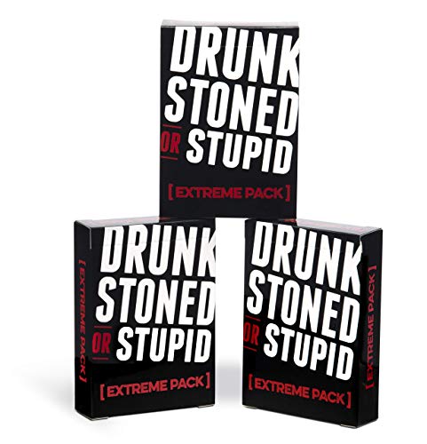 Image of Drunk Stoned or Stupid: Extreme Expansion Pack | 50 NEW Prompt Cards, Who's Most Likely To, Party Game