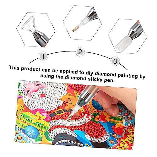 Stylo à point diamant LED Gadpiparty pour éviter la fatigue visuelle en peinture strass DIY - 7