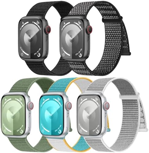 Maledan Bands Compatible with Apple Watch Band 42mm 44mm 45mm 49mm 38mm 40mm 41mm Men Women, Sport Loop Strap Bracelet Replacement Wristband for Apple iWatch Series 11 10 9 8 7 6 5 4 3 SE Ultra 2