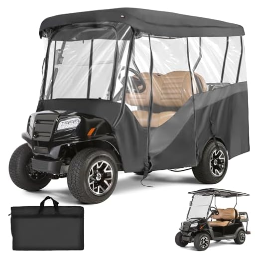 KEMIMOTO 4 Passenger Golf Cart Enclosure