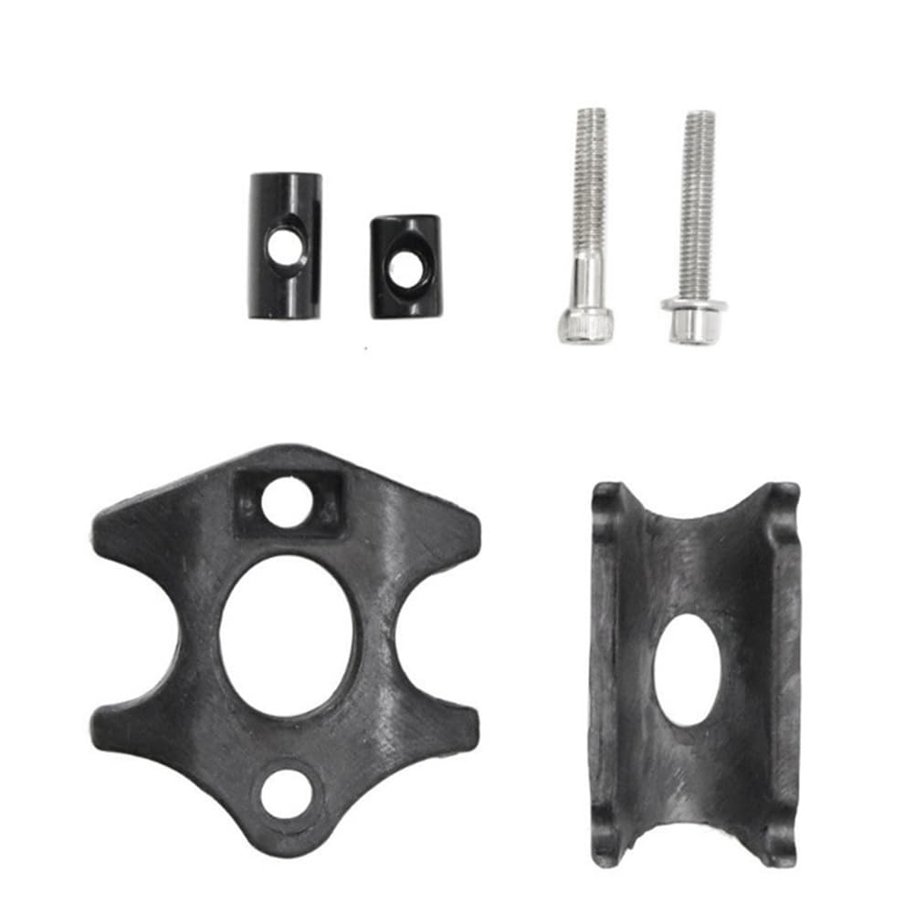 Kueohse Carbon Fiber Seatpost Clamping Base Cover Accessories Mountain Road Bike Seatposts Top Cap for Rear Seat Post