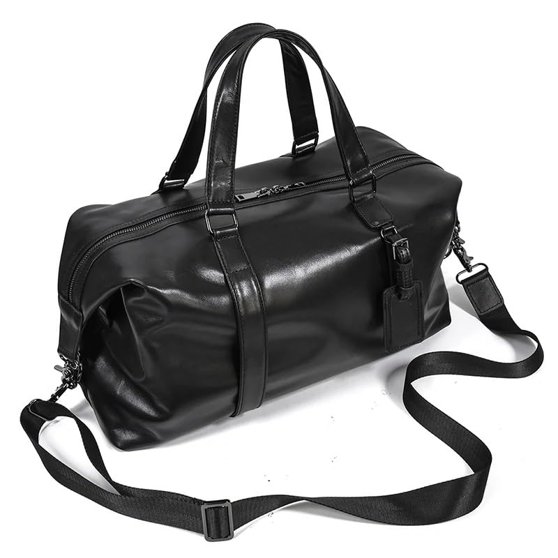 Leather Duffle Bag Big Travel Duffle Bag Carry Hand Luggage Bags Soft Leather Travel Bag for Man2