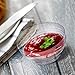 Kingrol 100 Mini Dessert Bowls with Spoons, 3 oz Disposable Dessert Cup for Mousse, Puddings, Appetizers, Condiments, Snacks